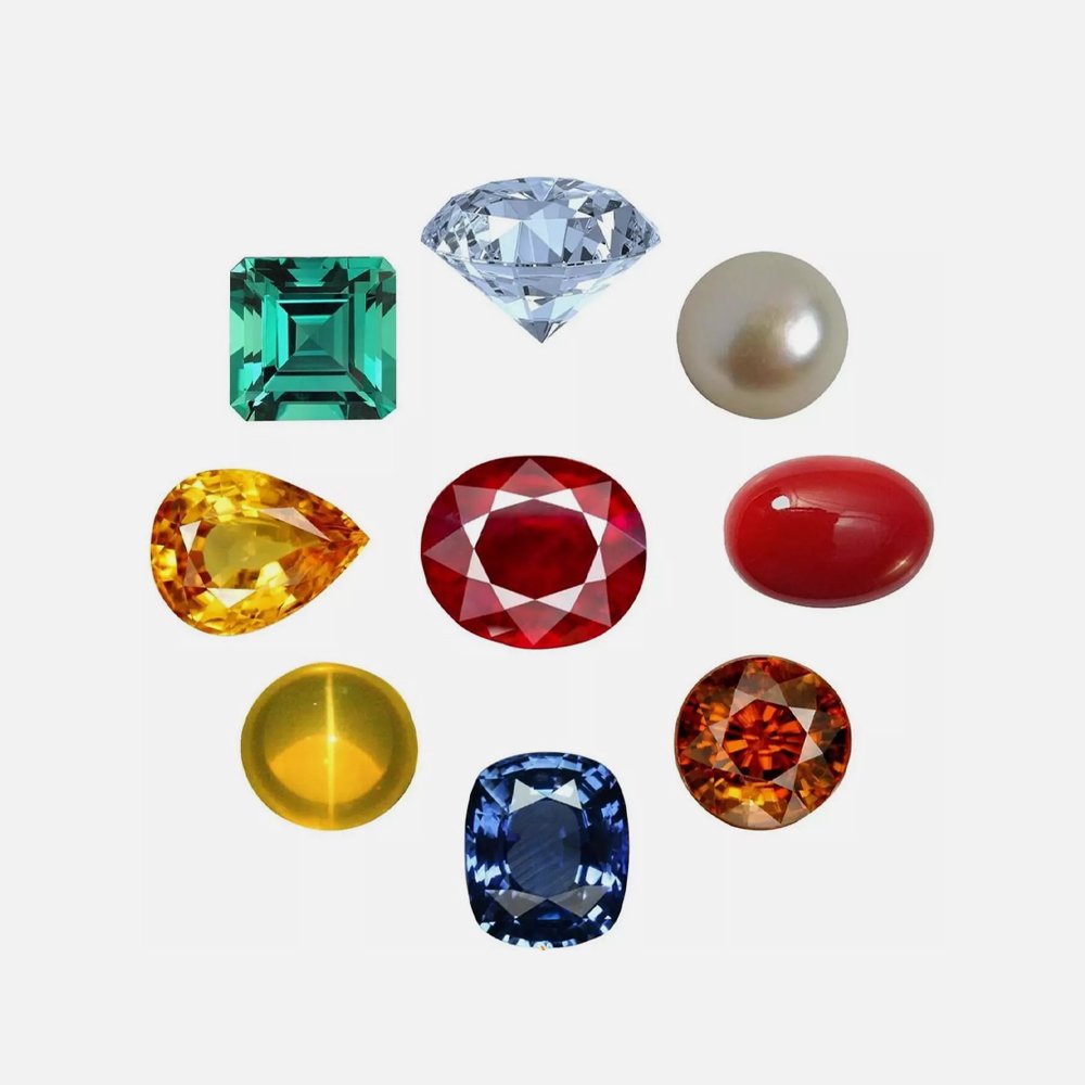 Certified Navaratna Stones